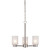 Westinghouse 6227500 - 3-Light Brushed Nickel Chandelier - 18-1/4 in Diameter