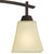 Westinghouse 6307500 - 3-Light Oil Rubbed Bronze Vanity Light - 20-7/8 in Wide