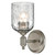 Westinghouse 6326600 - 1-Light Dark Pewter Wall Sconce - 10-3/16 in High