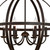 Westinghouse 6328200 - 6-Light Oil Rubbed Bronze Orb Chandelier - 24 in Diameter - Stella Mira