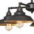 Westinghouse 6345000 - 4-Light Oil Rubbed Bronze Convertible Chandelier - 25-3/16 in Diameter