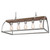 Westinghouse 6351700 - 5-Light Barnwood Linear Chandelier - 31-1/2 in Wide