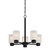 Westinghouse 6353800 - 5-Light Oil Rubbed Bronze Chandelier - 20-5/8 in Diameter