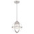 Westinghouse 6362000 - 1-Light Brushed Nickel Orb Cage Mini Pendant - 9 in Diameter