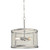 Westinghouse 6371200 - 3-Light Galvanized Steel Mesh Drum Pendant - 16-9/16 in Diameter