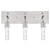 Westinghouse 6372100 - 22W LED 3-Light Brushed Nickel Vanity Light - 21-5/8 in Wide