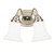 Westinghouse 6461700 - 2-Light Brushed Nickel Vanity Light - 13-1/2 in Wide - White Opal Glass