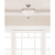 Westinghouse 6573800 - 2-Light Brushed Nickel Semi-Flush Mount - 14-1/2 in Wide