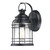 Westinghouse 6112500 - 1-Light Textured Black Outdoor Wall Lantern - 13-3/4 in High