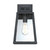 Westinghouse 6114200 - 1-Light Textured Black Outdoor Wall Lantern - 15 in High