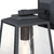 Westinghouse 6114200 - 1-Light Textured Black Outdoor Wall Lantern - 15 in High