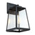 Westinghouse 6114200 - 1-Light Textured Black Outdoor Wall Lantern - 15 in High