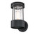 Westinghouse 6114600 - 1-Light Textured Black Outdoor Wall Lantern - 11-3/4 in High