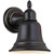 Westinghouse 6204300 - 1-Light Amber Bronze Dark Sky Bell Outdoor Wall Light - 9-1/2 in High