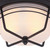 Westinghouse 6230300 - 2-Light Weathered Bronze Outdoor Flush Mount - 12-5/8 in Diameter