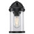 Westinghouse 6579600 - 1-Light Textured Black Outdoor Wall Lantern - 11-3/4 in High