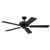 Westinghouse 7303800 - 52 in Black 5-Blade Ceiling Fan - Contractors Choice