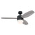 Westinghouse 7305200 - 48 in Gun Metal 3-Blade Ceiling Fan with LED Light - Drake