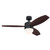 Westinghouse 7305200 - 48 in Gun Metal 3-Blade Ceiling Fan with LED Light - Drake