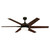 Westinghouse 7207800 - 60 in Oil Rubbed Bronze 6-Blade Ceiling Fan with LED Light - Cayuga