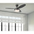 Westinghouse 7221500 - 42 in Gun Metal 3-Blade Ceiling Fan with LED Light - Alloy