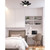 Westinghouse 7224600 - 24 in Gun Metal 6-Blade Ceiling Fan with LED Light - Quince