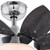 Westinghouse 7236600 - 24 in Chrome 6-Blade Ceiling Fan with LED Light - Quince