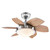 Westinghouse 7236600 - 24 in Chrome 6-Blade Ceiling Fan with LED Light - Quince