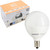 Sunlite 40296-SU G16.5/LED/5W/D/E12/FR/ES/27K/6PK - LED Globe Bulb - 2700K 