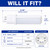 Keystone KT-LED94P-H-850-S - 9W 4-Pin LED PL CFL Lamp - Type A - 5000K 