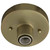  Sunlite 90163-SU FIX/1LT/PB/E26 Brass Bare Socket Ceiling Light 