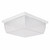 10" Square Clear Prismatic Acrylic Cover