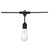 Satco S8036 Vintage 24' Patio String Light with LED Bulbs 