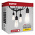 Satco S8036 Vintage 24' Patio String Light with LED Bulbs 