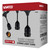 Satco S8039 Black 24' Patio Light Stringer with Medium Sockets