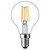 TCP FG16D2540E12SCL95 Clear G16 LED Globe Bulb 4000K E12 Base 