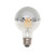  TCP FG25D4027SB LED G25 Filament Lamp 2700K 