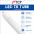 TCP L13T8BY5030K - 4 ft LED T8 Tube - Type B - 13.5W - 3000K 