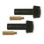 Westinghouse 7016100 - Black Replacement Lamp Socket Knobs - 1/2 in Extensions - 2 Pack