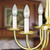 Westinghouse 7037100 - 4 in White Plastic Candle Socket Covers - Medium Base - 2 Pack