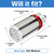 Keystone KT-LED45PSHID-E26-8CSB-D - HID Replacement LED Retrofit Lamp - 3000K/4000K/5000K