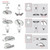 Keystone KT-LED70HID-ADJ-EX39-830-D - Multi-Angle HID Replacement LED Lamp - 3000K
