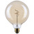 Satco S14214 - 3.5W G40 Clear Amber LED Filament Globe Bulb - 2000K 