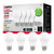 Satco S11415 - 9.5W LED A19 Bulb - 3000K - Dimmable - 4 Pack