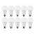 Satco S11437 12A19/LED/E26/830/120V/10PK