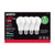 Satco S11456 13A19/LED/840/120V/D/4PK