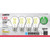 Satco S12436 10.5A19/CL/LED/927/120V/4PK