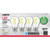 Satco S12437 10.5A19/CL/LED/927/120V/4PK