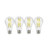 Satco S12442 12.5A19/CL/LED/927/120V/4PK