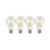 Satco S12443 12.5A19/CL/LED/930/120V/4PK